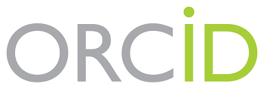 Logo ORCID. ORC en gris et ID en vert (vert pomme).